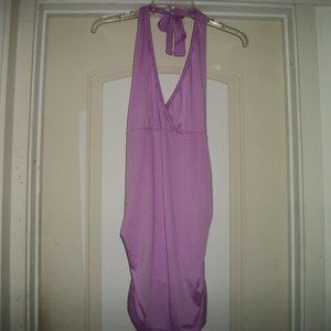 LOVELY LAV SEXY HALTER CLING LINGERIE DRESS M LG